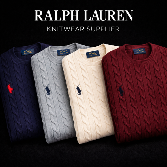 Ralph Lauren Knitwear Supplier – Verified & Trusted